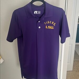 Russell Athletic Purple LSU Tigers Polo